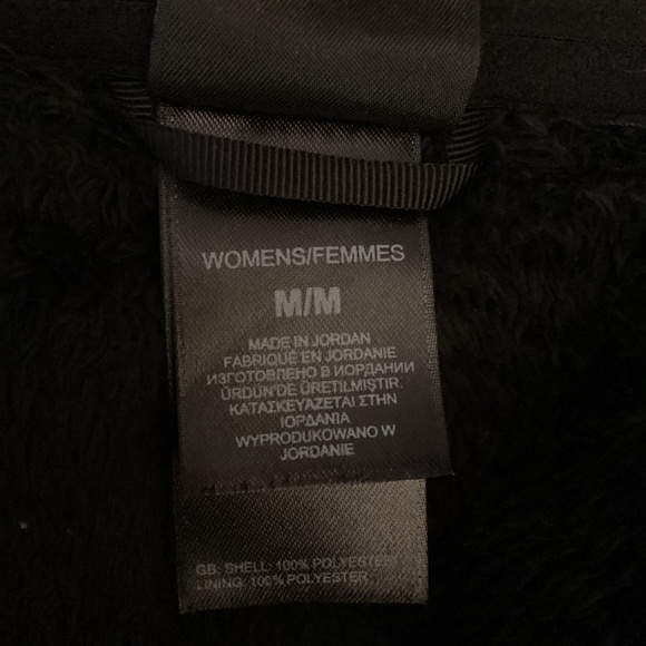 The North Face Women's Black Full Zip Fleece Jacket - Picture 4 of 7